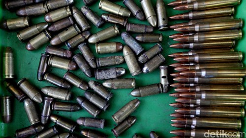 Peluru aktif. Jhoni Hutapea/detikcom