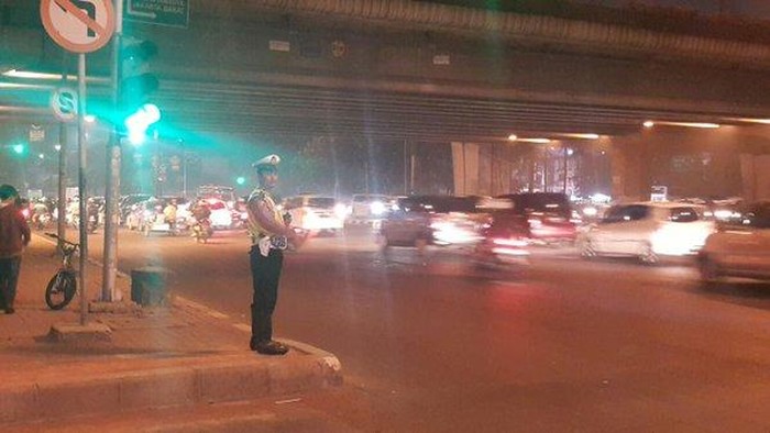 Selepas Hujan, Sejumlah Jalan di Jakarta Macet
