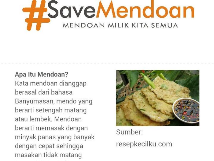 Tolak Privatisasi, Muncul Petisi #SaveMendoan di Dunia Maya