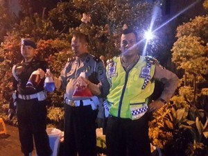 Polisi dan Dishub Gelar Razia di Kawasan Tertib Lalu Lintas di Tangerang