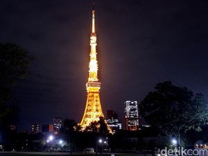 Tak Ada Kemeriahan Imlek di Tokyo Tower
