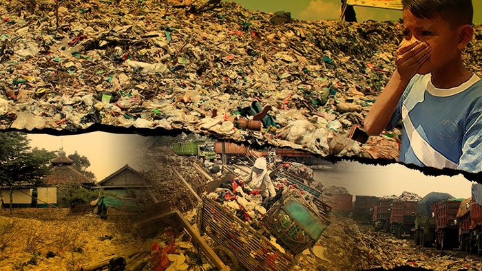 Ilustrasi Pencemaran Sampah