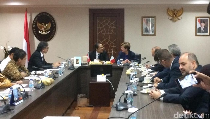 Delegasi Italia Temui Rizal Ramli, Bahas Kelautan Hingga Pariwisata