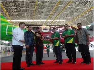 Memantapkan Posisinya Sebagai Market Leader, Kopi Kapal Api Memasang Logonya Pada Badan Pesawat Citilink