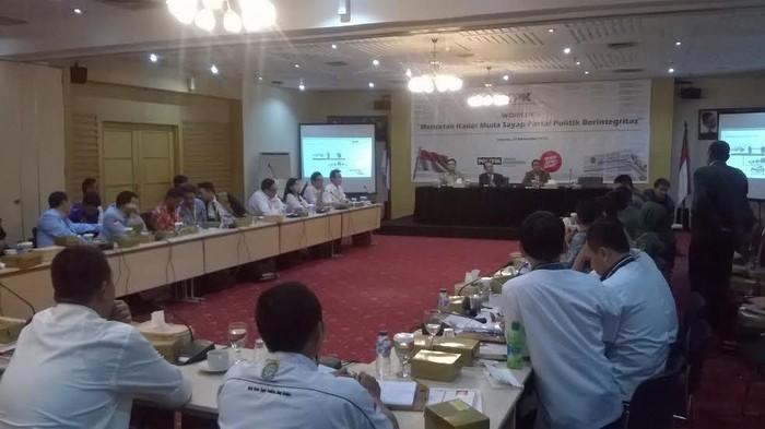 KPK Gandeng Pemuda Sayap Partai untuk Ciptakan Parpol Bebas Korupsi