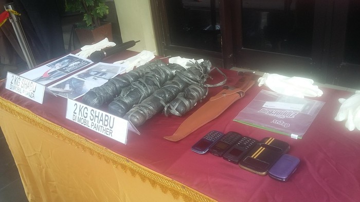 Bareskrim Tangkap Sindikat Internasional Pembawa Sabu Senilai Rp 8 M