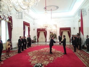 Presiden Jokowi Terima Kredensial dari Dubes Korea Utara Hingga Uni Eropa