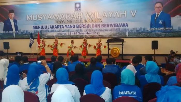 Zulkifli Hasan Buka Musyawarah Wilayah PAN DKI