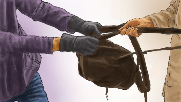 Ilustrasi jambret