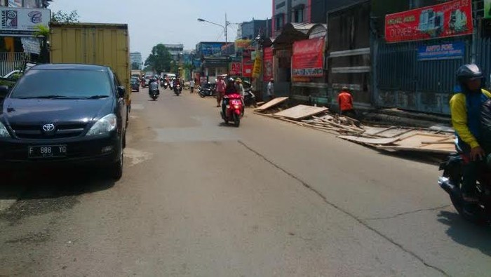 Banjir di Bandung, kondisi Jalan Pagarsih usai banjir