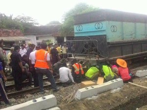 Kereta Muat Batu Kricak Anjlok di Blitar, Rute KA Tujuan Jakarta Dialihkan