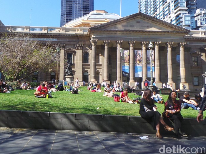 Banyak Ruang Terbuka di Melbourne Jadi Tempat Nongkrong Gratis