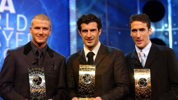 Tiga pemain legendaris Real Madrid.