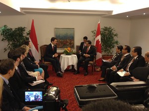 Sampaikan Duka Tragedi Paris, Jokowi dan PM Kanada Sepakat Perangi Terorisme