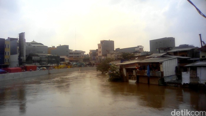 Bogor Semalam Hujan, Permukiman Kampung Pulo Kembali Tergenang