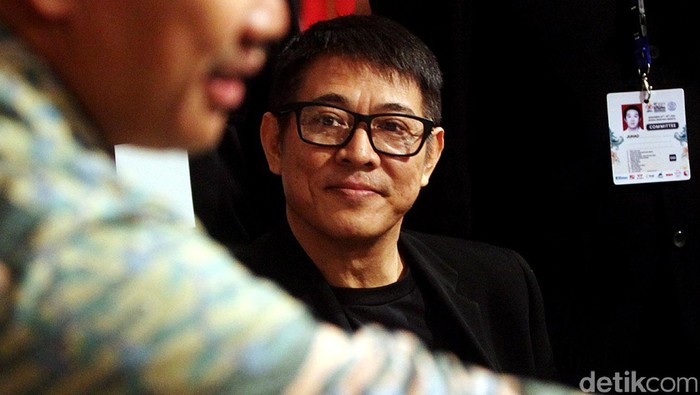 Jet Li saat menghadiri Kejuaraan Dunia Wushu 2015 di Jakarta (Foto: Rengga Sancaya) Jet Li saat menghadiri Kejuaraan Dunia Wushu 2015 di Jakarta (Foto: Rengga Sancaya)