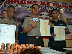 Warga Pamulang ini Dibekuk karena Palsukan Dokumen Kredit Bank, KTP,  Ijazah dll