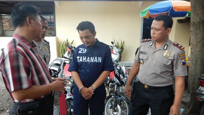 Bermodal Borgol, Polisi Gadungan Curi Enam Motor dari ABG