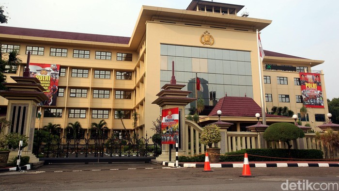 Gedung Markas Besar POLRI Daerah Khusus Ibukota Jakarta. Rengga Sancaya/detikcom.