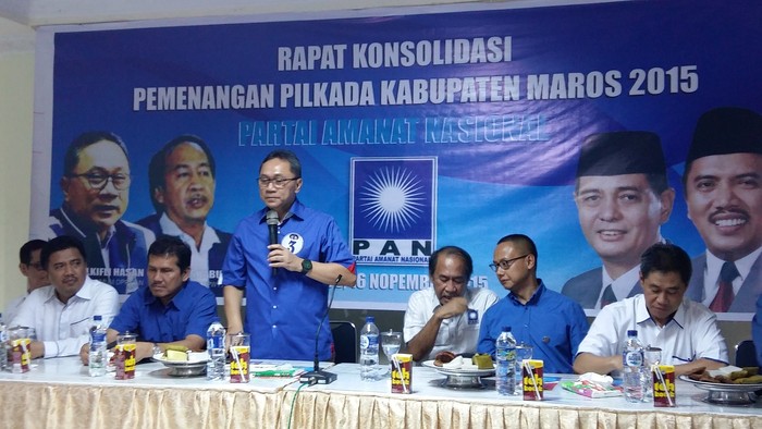 Zulkifli Hasan Gerilya Konsolidasi Pilkada PAN Indonesia Timur