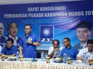 Zulkifli Hasan Gerilya Konsolidasi Pilkada PAN Indonesia Timur