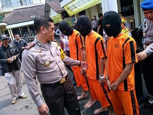 Geng Motor Teror Warga Kota Sukabumi, Baru Tiga Orang yang Dibekuk Polisi