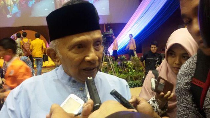 Amien Rais Temui Wakil Ketua DPR Taufik Kurniawan Bahas Kasus Freeport