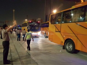 Pelabuhan Tj Priok Dijaga Pasukan Elite Sabhara Pasca Teror di Thamrin