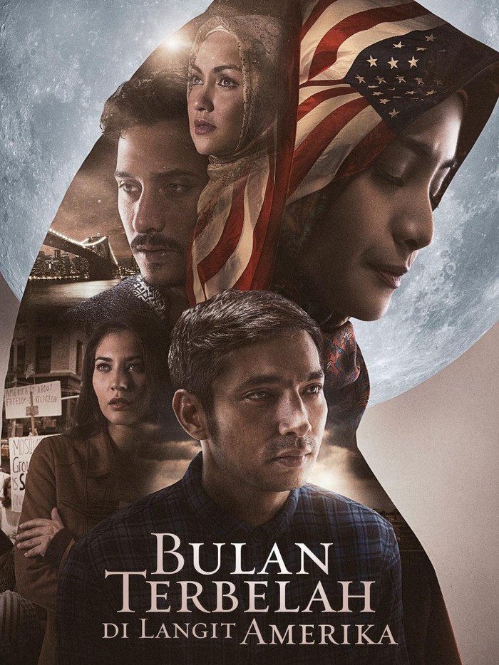Ini Poster Bulan Terbelah di Langit Amerika yang Kontroversial