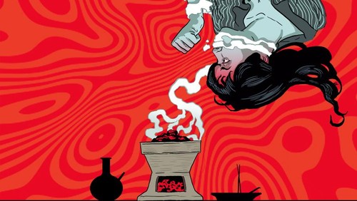 Ilustrasi dukun cabul atau penipu