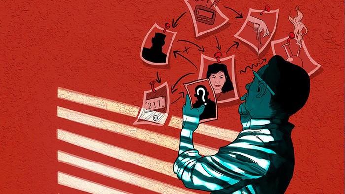 Ilustrasi penyelidikan polisi