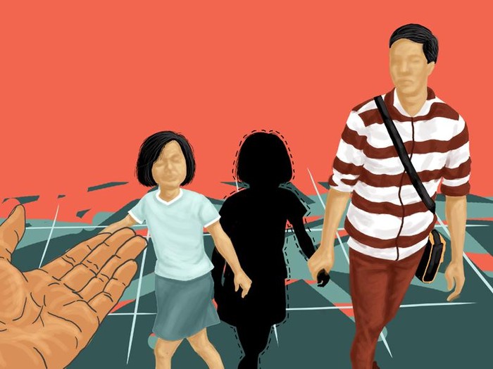 Ilustrasi penculikan anak