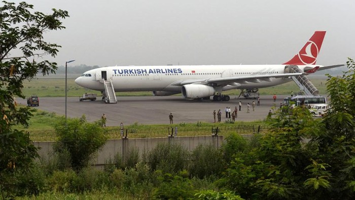 Turkish Airlines. Foto AFP/Sajjad Hussain
