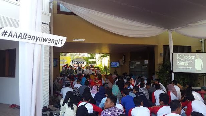 Relawan #AAABanyuwangi Titipkan Mimpi ke Calon Bupati