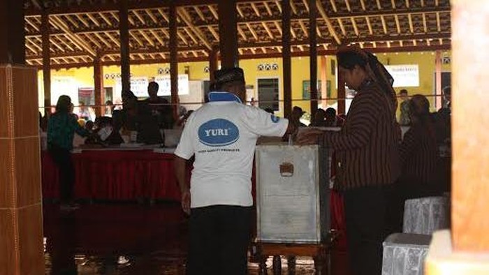 KPU Gelar Simulasi Coblosan Pilkada Calon Tunggal