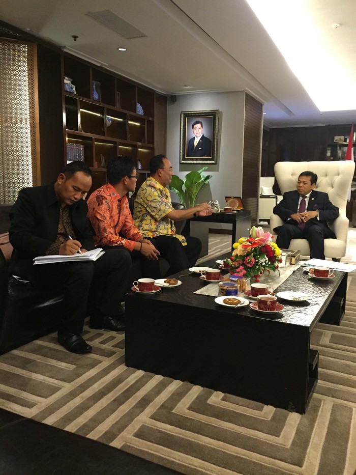 Usai Temui Novanto, Pengacara Permasalahkan Alat Bukti Rekaman