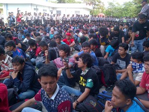 Rombongan Liar Kongres HMI di Pekanbaru akan Dipulangkan dengan Kapal Perang