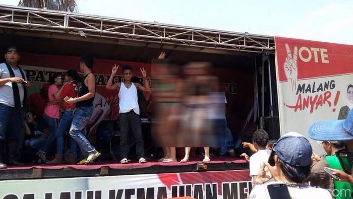 Ini Jawaban Calon Bupati Malang dari PDIP Soal Cewek Bule Berbikini Saat Kampanye