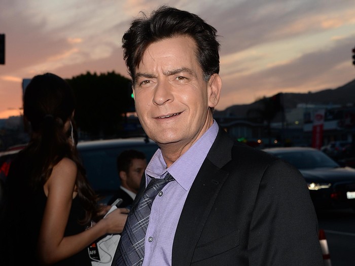 Charlie Sheen HOLLYWOOD, CA - APRIL 11: Actor Charlie Sheen arrives at the Dimension Films Scary Movie 5 premiere at the ArcLight Cinemas Cinerama Dome on April 11, 2013 in Hollywood, California. (Photo by Jason Merritt/Getty Images)