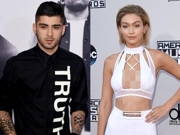 Gigi Hadid dan Zayn Malik Gigi Hadid dan Zayn Malik