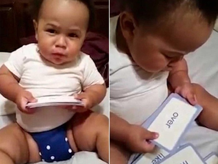 Wow! Baru 19 Bulan, Bocah Ini Sudah Bisa Baca 300 Kata