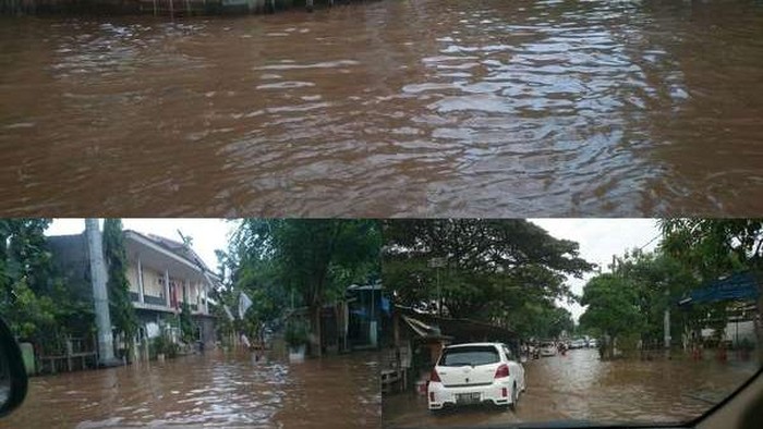 Sekolah Elite SMA 8 Jakarta Terendam Banjir