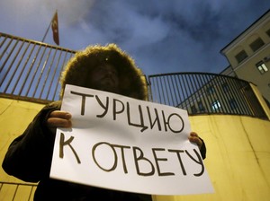 Pesawat Rusia Ditembak Jatuh, Kedubes Turki di Moskow Digeruduk Demonstran
