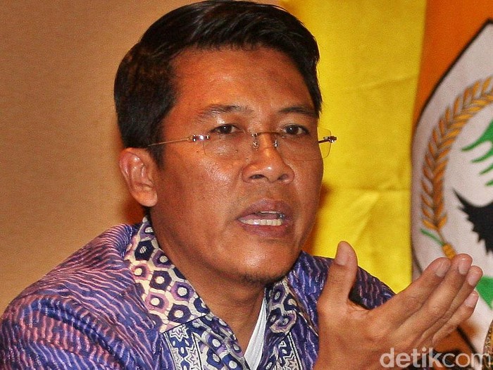 Muhammad Misbakhun merupakan politisi Partai Golkar. Ia juga anggota Komisi XI DPR RI. Lamhot Aritonang/detikcom.