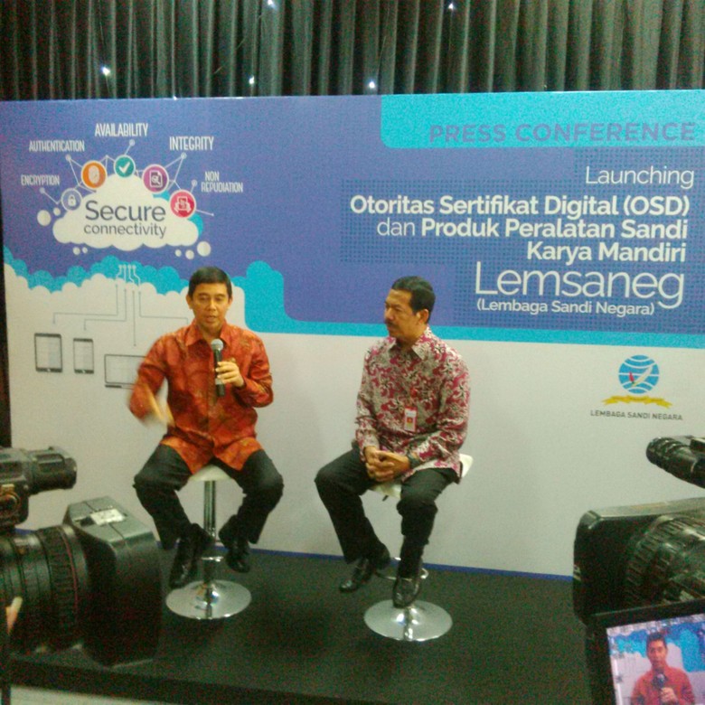 Lemsaneg Luncurkan Sertifikasi Digital untuk Amankan Informasi Pemerintah Lemsaneg Luncurkan Sertifikasi Digital untuk Amankan Informasi Pemerintah