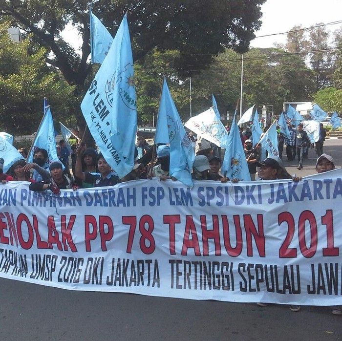 Diabaikan Ahok, Buruh Pindah Demo ke DPRD