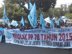Diabaikan Ahok, Buruh Pindah Demo ke DPRD