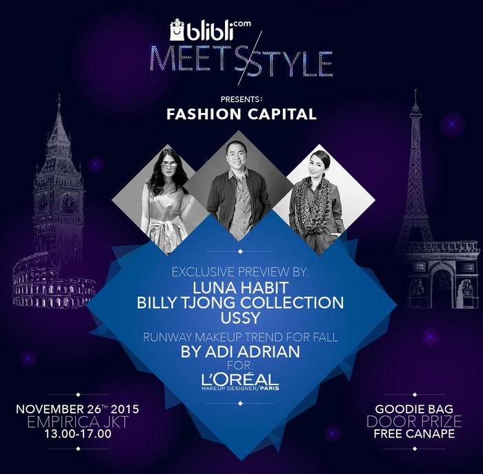 Koleksi Eksklusif Luna Habit, Billy Tjong, dan House of Ussy Kini Hadir di Blibli.com