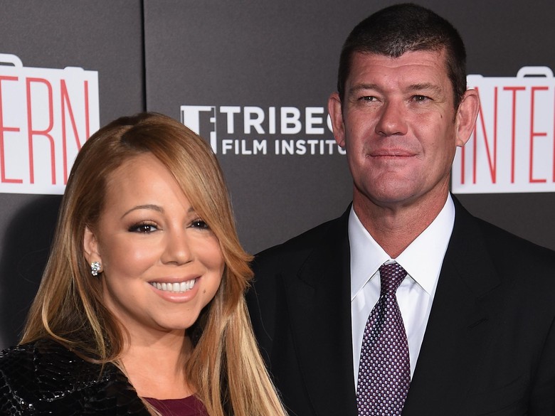 Foto: Mariah Carey dan James Packer (Dimitrios Kambouris) Foto: Mariah Carey dan James Packer (Dimitrios Kambouris)