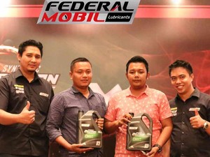 Produk Baru Federal Mobil Deltron Didukung oleh Puluhan Pemilik Bengkel di Surabaya